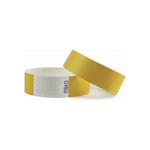 Picture 1 of Polsband Combicraft Tyvek geel 100 stuks