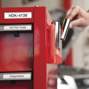 Picture 3 of Labelprinter Dymo Rhino 4200 industrieel qwerty 19mm geel in koffer