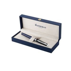 Picture 2 of Vulpen Waterman Hémisphère Colour Blocking black en blue CT fijn