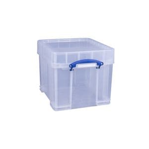Picture 1 of Opbergbox Really Useful 35 liter 480x390x345mm transparant wit