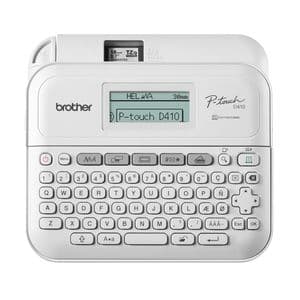 Picture 2 of Labelprinter Brother P-touch TZe PT-D410 desktop qwerty 18mm wit in koffer