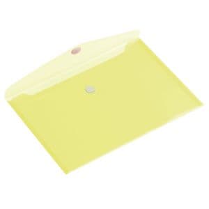 Picture 1 of Enveloptas Europel A4 335x240mm dwars PP transparant geel