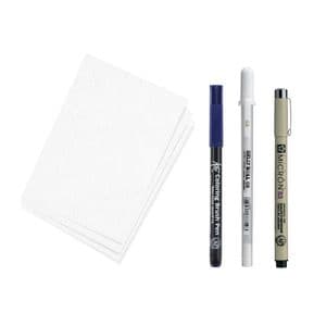 Picture 2 of Tekenset Sakura Creative Kit Kanagawa 6 stuks