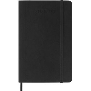 Picture 1 of Agenda 2025/2026 Moleskine 18M Planner Weekly 7dagen/1pagina pocket sc black