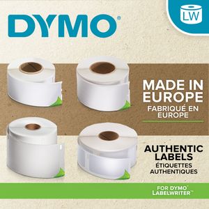 Picture 3 of Etiket Dymo LabelWriter multifunctioneel 32x57mm 6 rollen á 1000 stuks wit