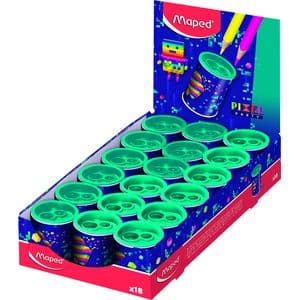 Picture 1 of Puntenslijper Maped Pixel Party 2-gaats display à 18 stuks