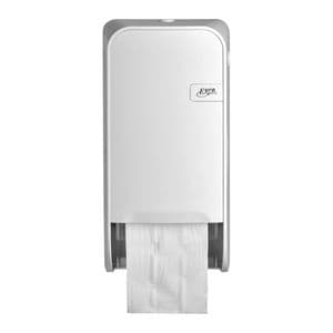 Picture 1 of Toiletpapierdispenser Quartzline Q1 systeemrol duo wit 441001