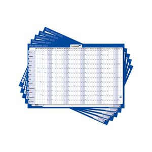 Picture 4 of Jaarplanner 2026 Legamaster 90x60cm horizontaal gelamineerd en oprolbaar Engelstalig