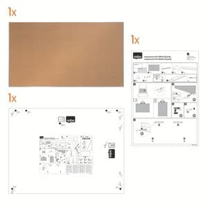Picture 4 of Prikbord Nobo Impression Pro widescreen 50x89cm kurk
