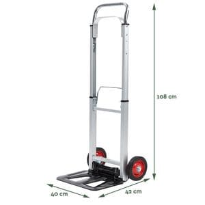 Picture 2 of Steekwagen BRASQ stalen plateau 90 kg