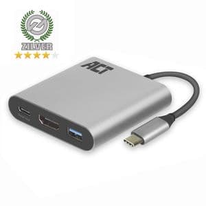 Picture 1 of Adapter ACT USB-C multiport voor 1 HDMI monitor