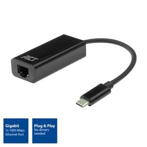 Picture 3 of Adapter ACT USB-C naar Gigabit Ethernet 0.15 meter