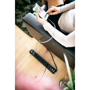 Picture 3 of Stekkerdoos Brennenstuhl Premium 6vdig incl 2 USB 3 meter zwart
