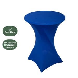 Picture 3 of Tafelrok BRASQ voor statafel 80cm blauw