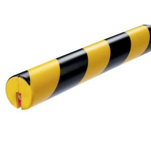 Picture 1 of Beschermingsprofiel Durable E8R hoek 1m geel zwart