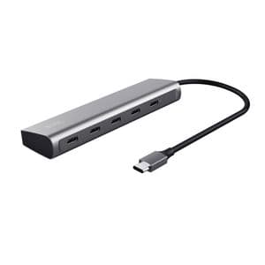 Picture 2 of Hub Trust USB-C Halyx 5 poorts 25136