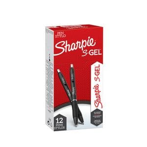 Picture 1 of Gelschrijver Sharpie S-gel medium zwart