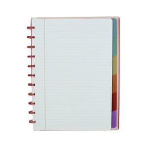 Picture 6 of Schrift Atoma A4+ lijn 120blz 90gr PP transparant assorti