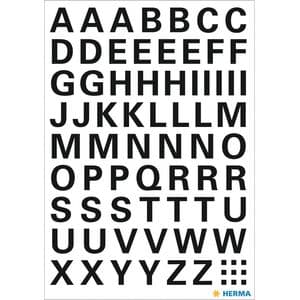 Picture 2 of Etiket HERMA 4158 10mm letters A-Z zwart