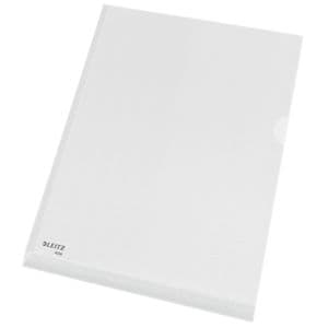 Picture 2 of Insteekmap L-model Leitz premium A4 0.17mm PVC met expansievouw nerf 5 stuks
