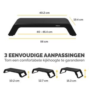 Picture 4 of Monitorstandaard Fellowes Hana LT zwart