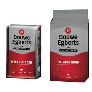 Picture 6 of Koffie Douwe Egberts snelfiltermaling Melange Rood 500gr