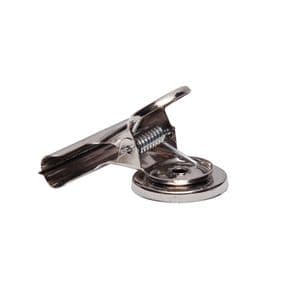 Picture 5 of Papierklem MAUL Bulldog met magneet 52mm zilver 2 stuks