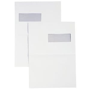 Picture 1 of Envelop Hermes akte EA4 220x312mm venster links 4x11cm zelfklevend wit doos à 250 stuks