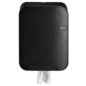 Picture 1 of Poetspapierdispenser Quartzline Q16 medium zwart 441154