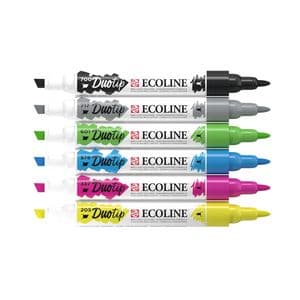 Picture 2 of Duotip Talens Ecoline set à 6 stuks basis