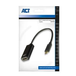 Picture 2 of Adapter ACT USB-C naar HDMI 4K 60Hz 0.15 meter