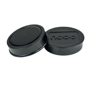 Picture 3 of Magneet Nobo 38mm zwart 10 stuks