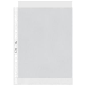 Picture 4 of Showtas Leitz Premium standaard 11-gaats copy safe 0.085mm PP A4 transparant 100 stuks