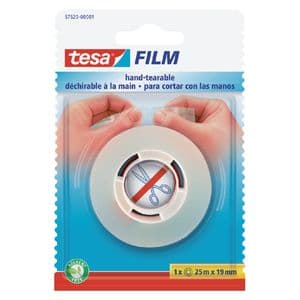 Picture 1 of Plakband tesafilm® 25mx19mm handscheurbaar transparant
