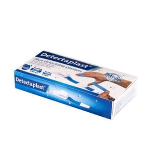 Picture 3 of Waterafstotende blauwe pleister Detectaplast 180x20mm 100 stuks