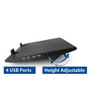 Picture 5 of Laptopstandaard ACT 2 standen met ventilator 4-p hub