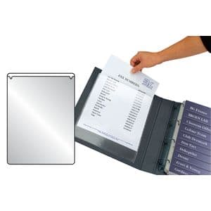 Picture 1 of Insteektas Djois U-map 115x158mm zelfklevend PP transparant 5 stuks