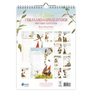 Picture 3 of Verjaardagskalender Rien Poortvliet Kabouter A4