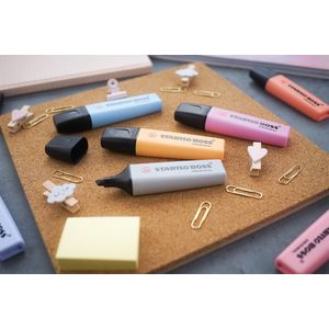 Picture 3 of Markeerstift STABILO BOSS Original 70/10 assorti 4 kleuren doos à 10 stuks