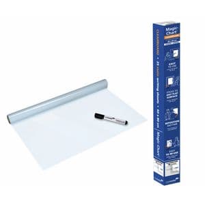 Picture 3 of Magic-Chart Legamaster Whiteboard 600x800mm transparant 25 vel