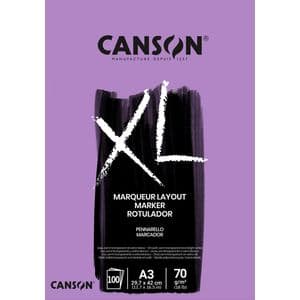 Picture 1 of Markerpapier Canson XL Marker 100vel 70gr A3 extra wit