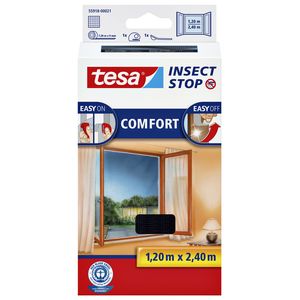 Picture 1 of Insectenhor tesa® Insect Stop COMFORT buitendraaiende ramen 1,2x2,4m zwart
