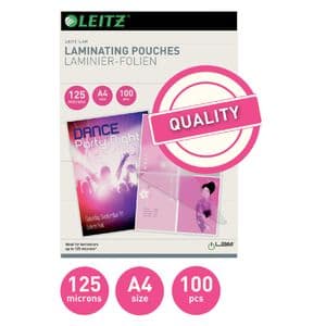 Picture 2 of Lamineerhoes Leitz iLAM A4 2x125micron EVA 100 stuks