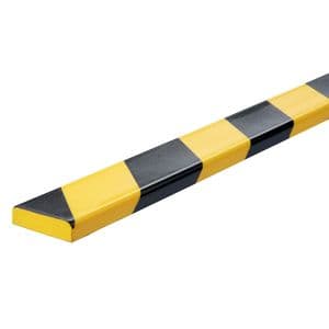 Picture 1 of Beschermingsprofiel Durable S10 recht 1m geel zwart