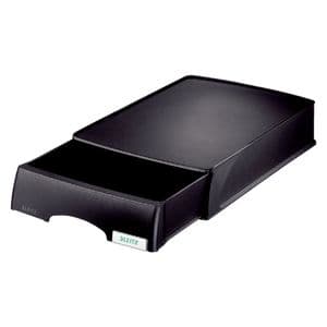 Picture 2 of Brievenbak Leitz Plus met lade A4 maxi zwart