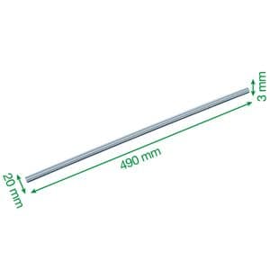 Picture 2 of Mesgeleider voor rolsnijmachine Leitz Precision Office A3 2 stuks