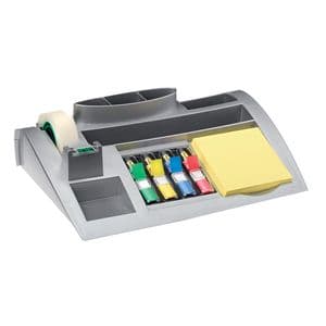 Picture 5 of Bureau organiser Post-it C50 zilvergrijs incl inhoud