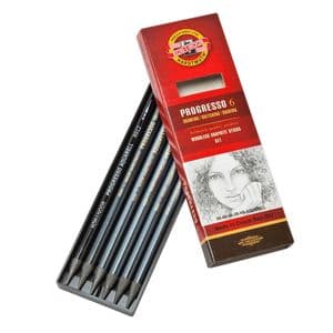 Picture 2 of Grafietstift Koh-I-Noor progresso 8915 HB 8B + aqua