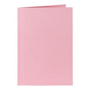 Picture 1 of Correspondentiekaart Papicolor dubbel 105x148mm babyroze pak à 6 stuks