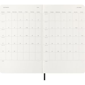 Picture 4 of Agenda 2026 Moleskine 12M Planner Weekly 7dagen/1pagina large sc black